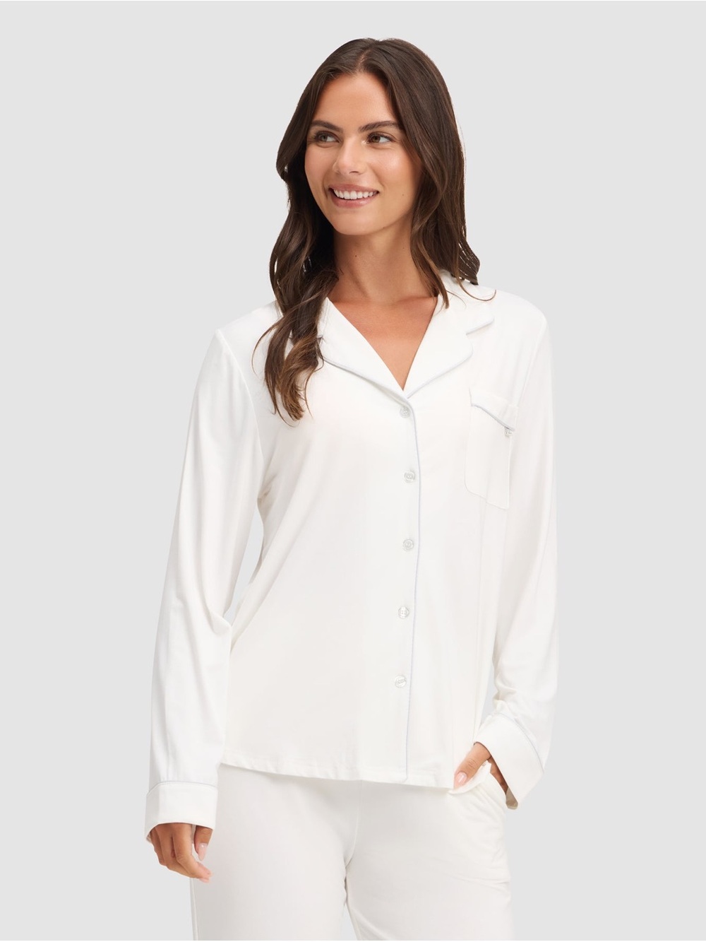 Cozy Earth Bamboo Stretch-knit pajama set - Picture 2 of 5